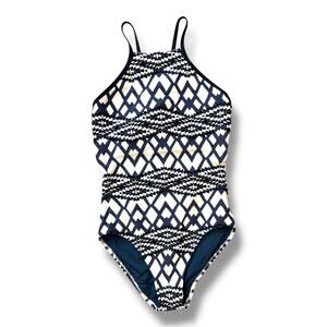 Seafolly Modern Tribe One-Piece Swimsuit DD-Cups EUC Plus Size